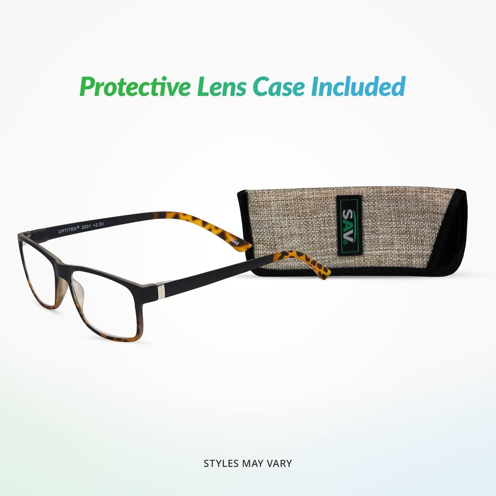 SAV Eyewear Black 1.5 x