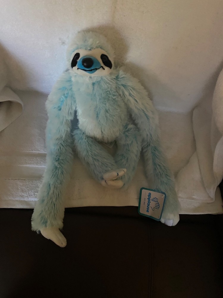 Applause SLOTH light blue bnwt awesome character ride along