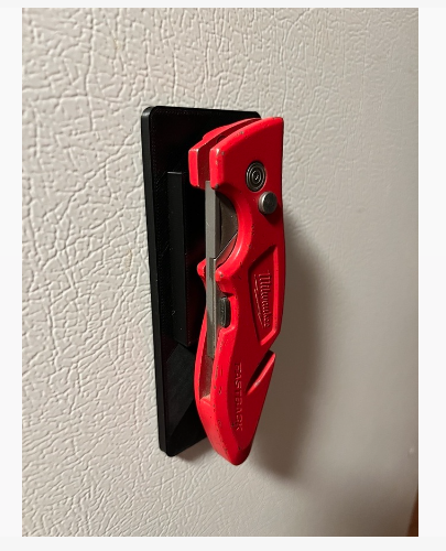Wall Mount Holder for Milwaukee Fastback Compact Folding Knife
