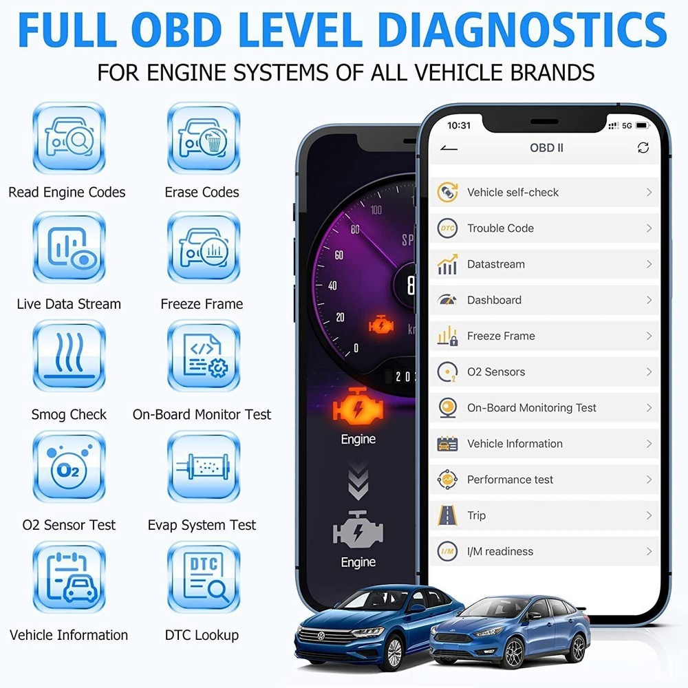 ANCEL BD300 Bluetooth FOR BMW/Mini Cooper Scanner SRS ABS Engine TPMS Diagnostic