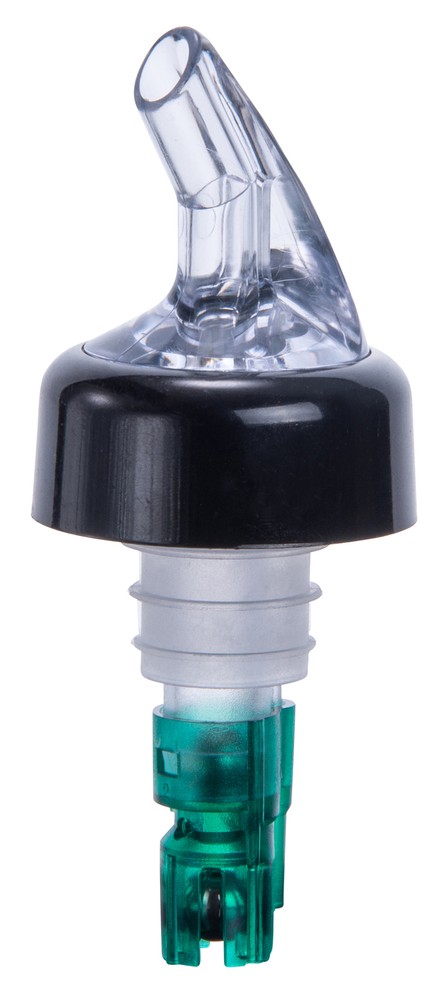 3/4oz Measured Pourer, Green Tail (10 Dozen)