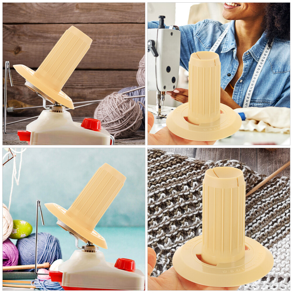 Yarn Spool for Spinner Ball Winder Replacement Wool Winding Machine Office