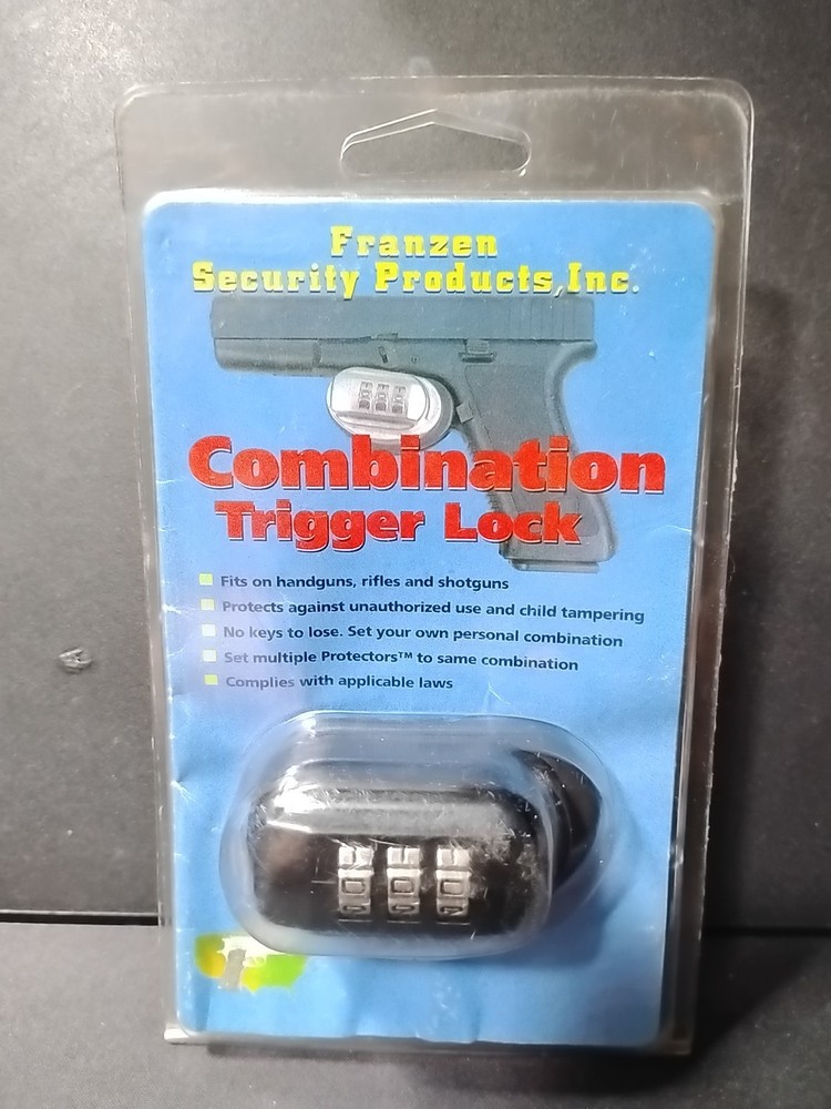 Franzen Security Combination Trigger Lock for Handgun, Rifle, Shotgun