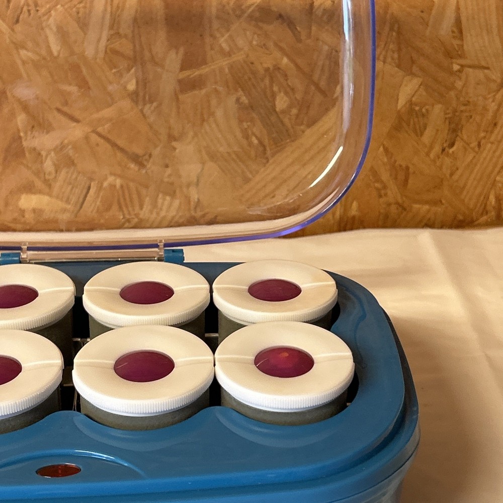 Used- InfinitiPRO by Conair Mega Waves Volume Hot Rollers No Clips BD