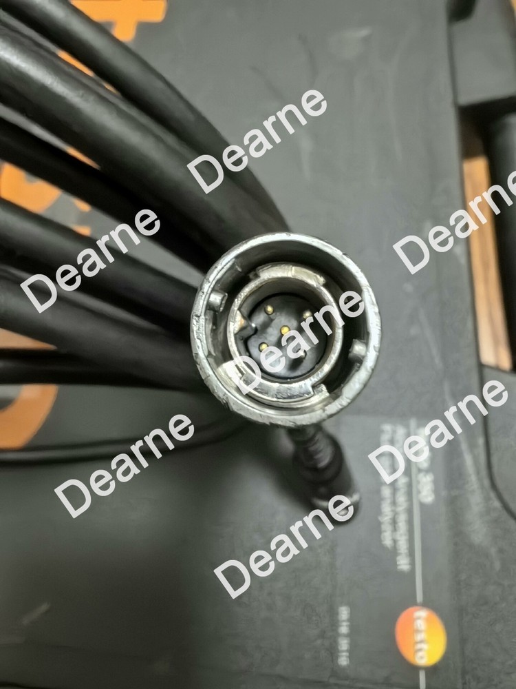 Testo 350 flue gas analyzer box connection cable