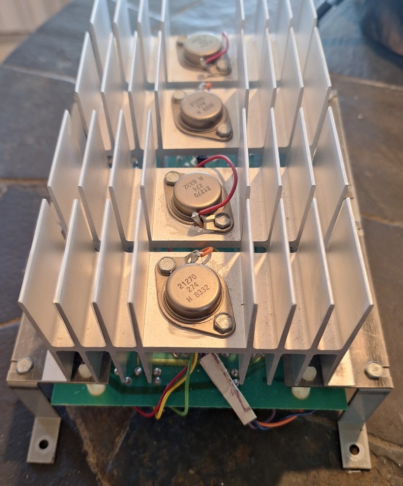 Hammond Organ Elegante Output Transistor Board Assembly, Solid State Amp, 80's