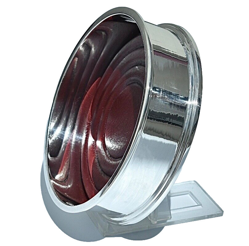 Superior Large & Very Heavy Solid Silver 925 Champagne/Wine Bottle Coaster, 266g