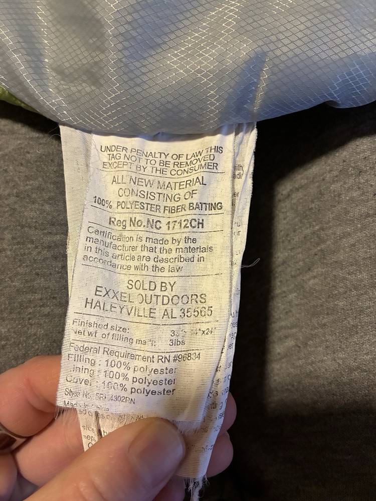 suisse sport sleeping bag