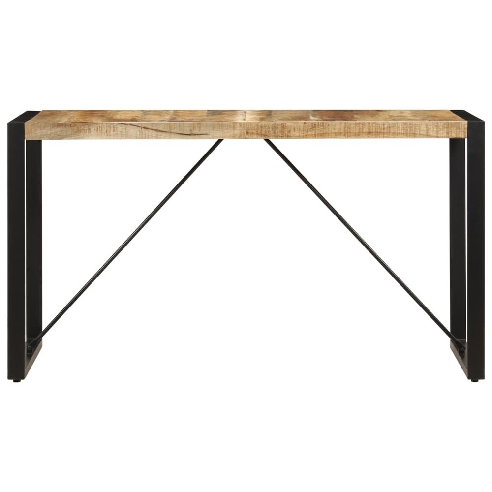 Dining Table Kitchen Table Dining Room Dinner Table Solid Mango Wood vidaXL