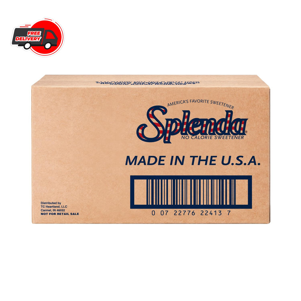 SPLENDA Zero Calorie Sweetener, 2000 Count Packets