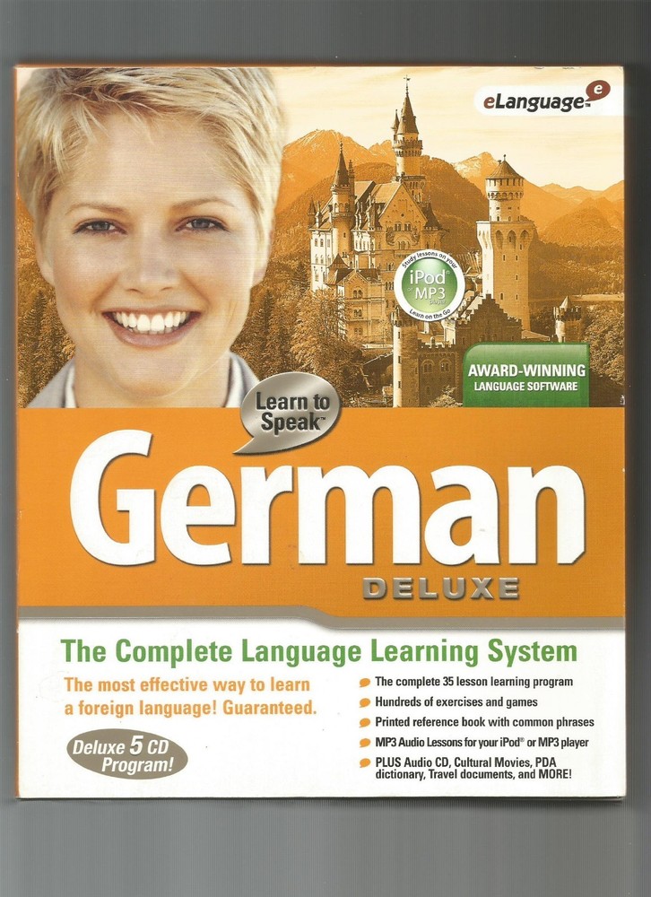 Cosmi Learn to Speak German Deluxe [NEW], CD, AUD