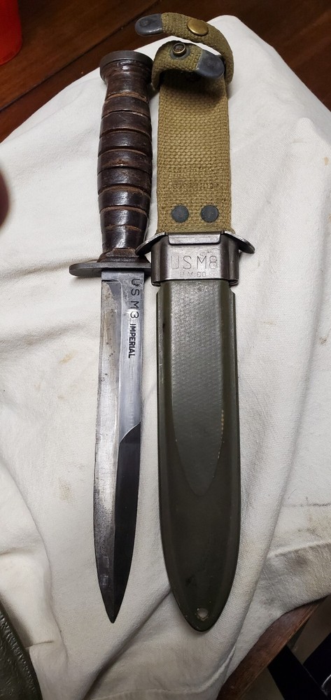 WW2 U.S. Army M3 Blade Marked Excellent Condition