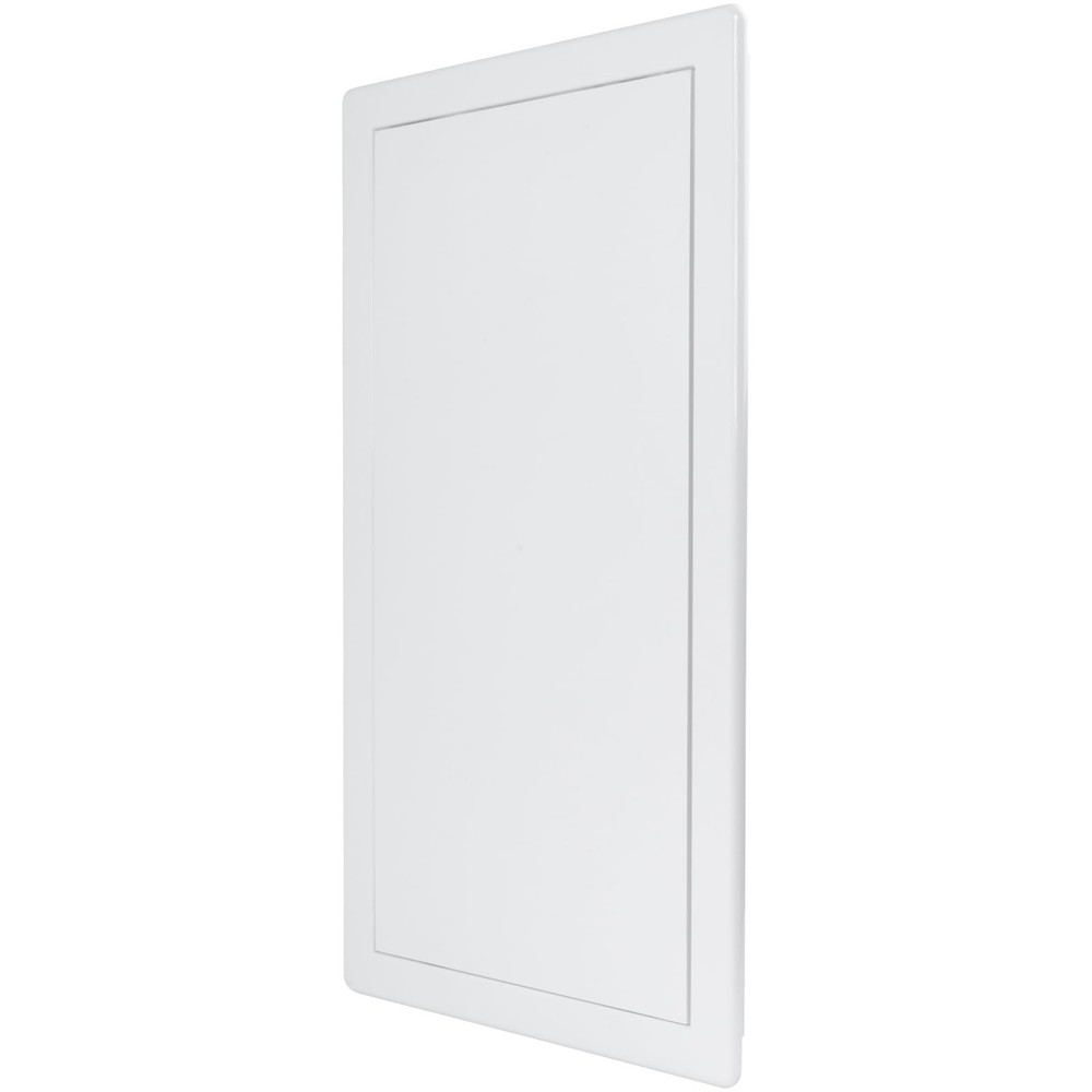 White ABS Plastic Access Panel 8 x 16 Inch (Cut-Out) - Access Panel with Door...