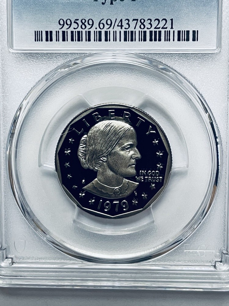 1979-S Susan B. Anthony Dollar PCGS PR69DCAM Type 1
