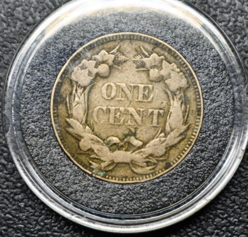 1857 Flying Eagle Cent Penny US