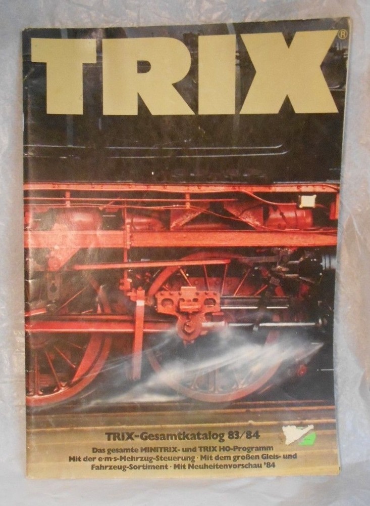 Trix Minitrix Catalog 1983/84 German Language