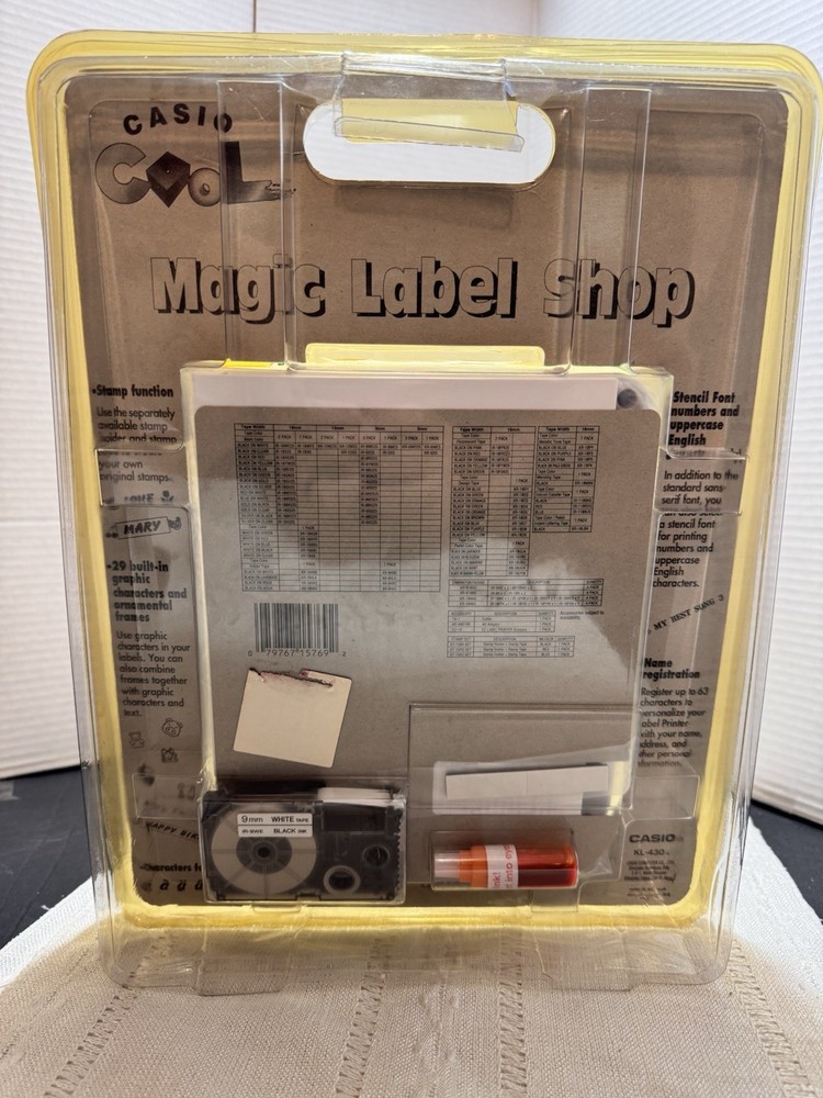 New Casio KL-430 EZ-Label Printer