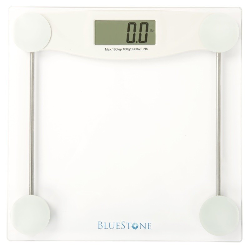 Digital Bathroom Scale LCD Display 400 lbs Capacity Precision Sensors Wireless