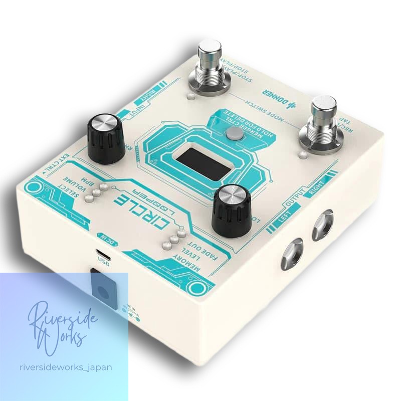 Donner Circle Looper Effect Pedal Looper for Guitar