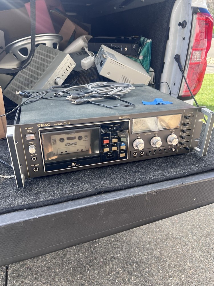 Vintage TEAC MODEL C-3 Cassette Deck - AS IS