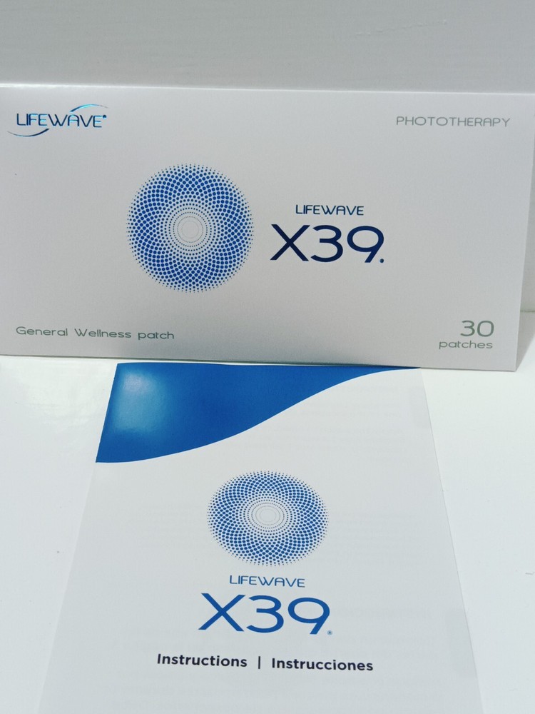 LifeWave X39 Bundle - 30 Patch.Exp:08/2026