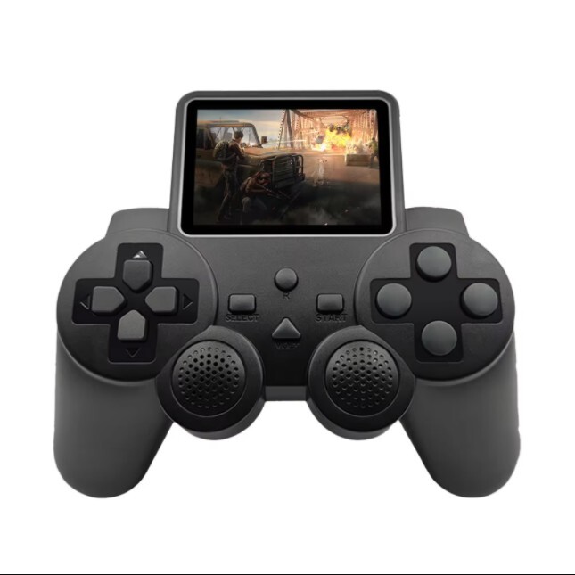 S10 MINI VIDEO GAME CONSOLE – 520 GAMES, DUAL CONTROLLERS, AV OUTPUT