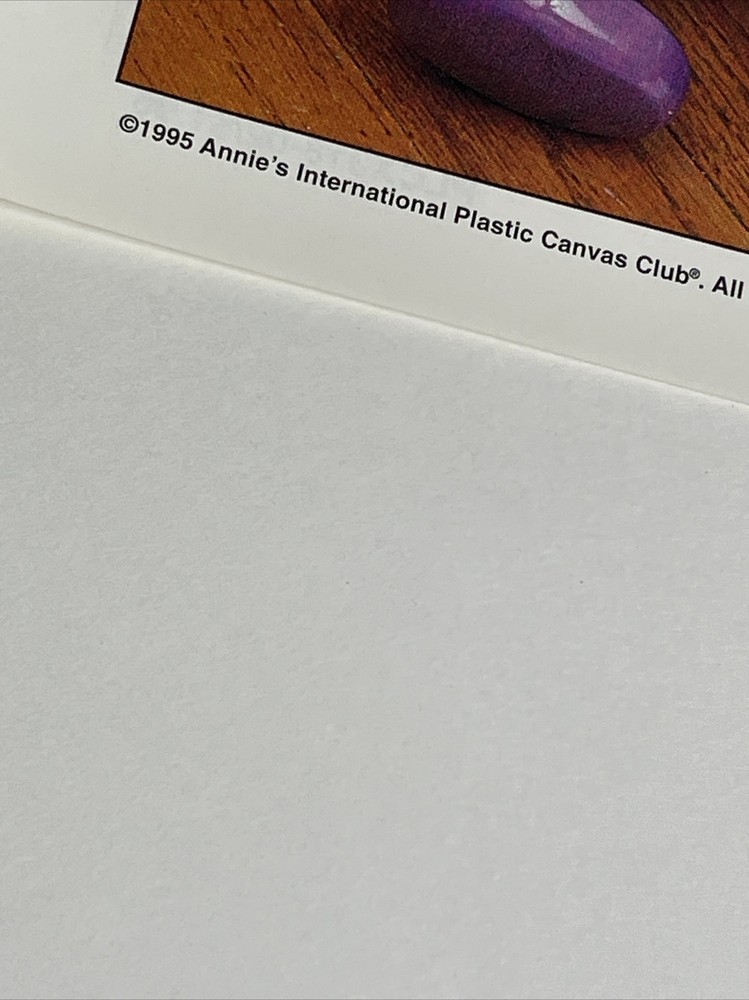 Annie's Attic Workout Tote Plastic Canvas Pattern