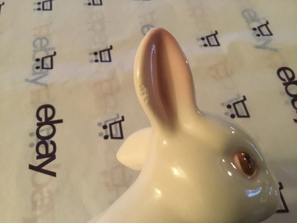Avon Rabbet w/basket Figurine