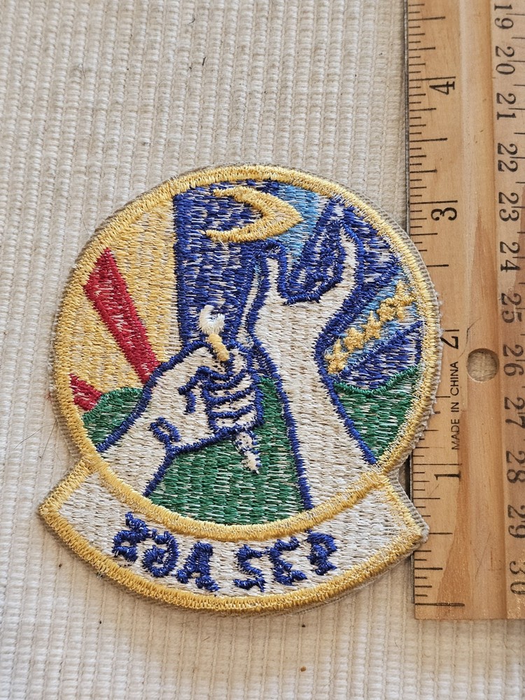 1960s 70s USAF Air Force 43rd AGS Squadron Patch L@@K!!!