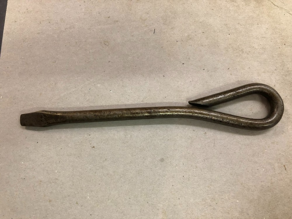 Vintage Large Loop Handle Flat Blade Screwdriver