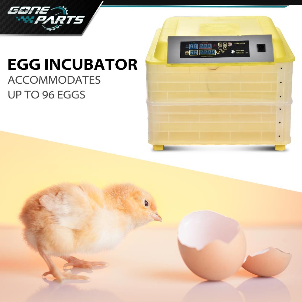 New Digital Hatcher Breed Warmer Auto Temperature Control 96 Grid Incubator