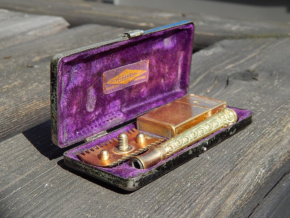 Vintage Gillette ABC pocket set
