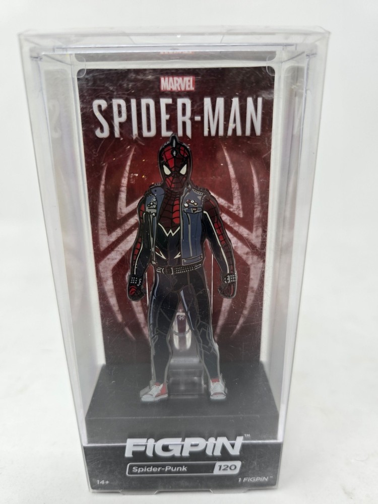 FIGPIN MARVEL SPIDER-MAN SPIDER-PUNK #120 PIN 1st EDITION