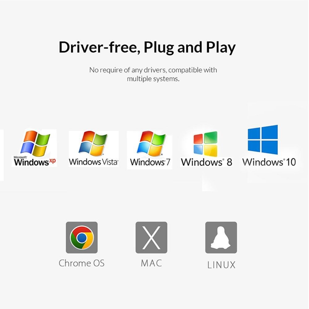 Universal External USB Sound Card For Speaker Microphone Earphone Plug&Play