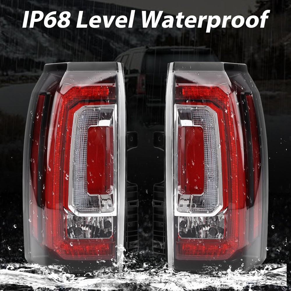 AMICAREP Tail Lights Assembly Compatible with GMC Yukon Right Passenger Side