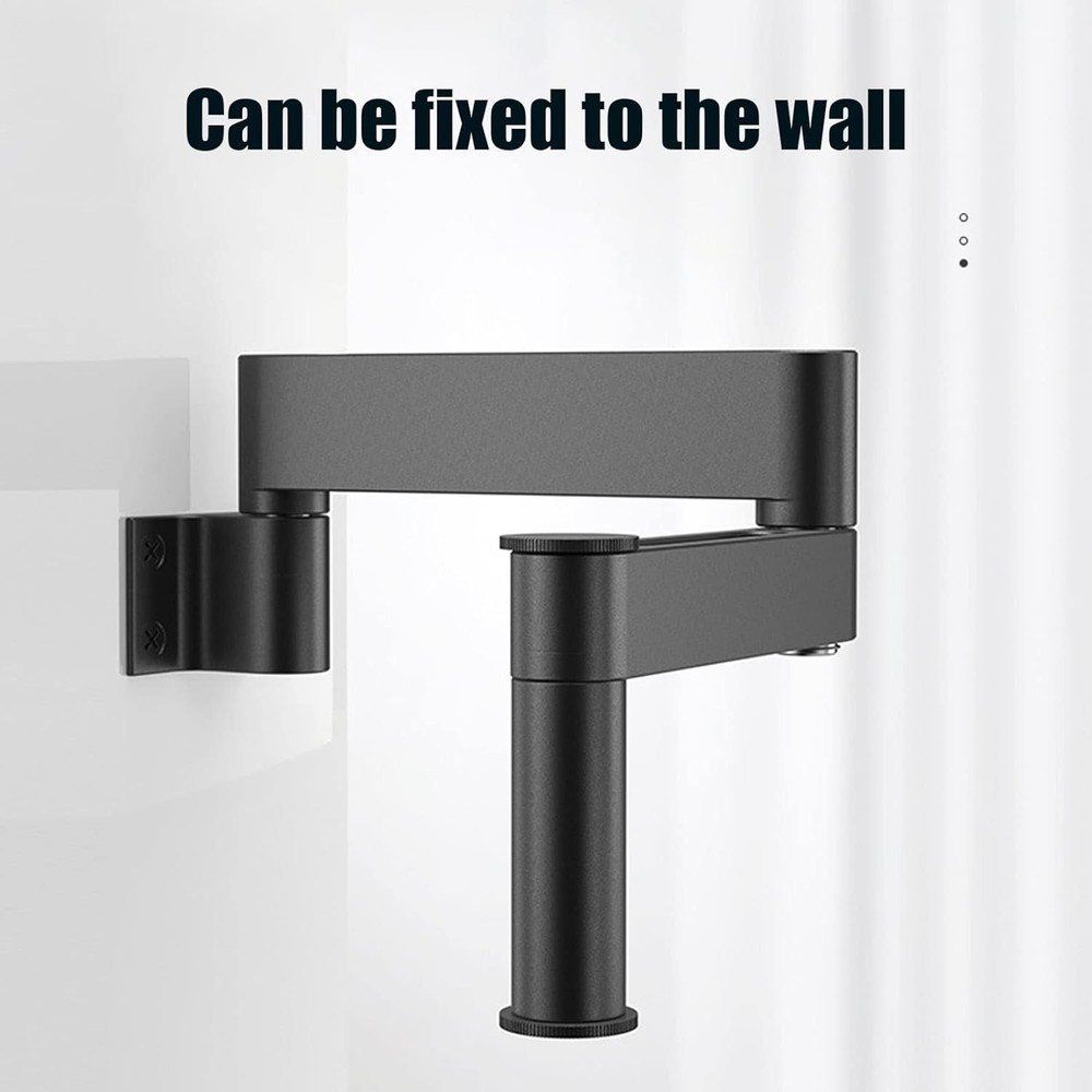 Adjustable Microscope Camera Mount Stand Rotatable Arm for DSLR Telescopic Posit