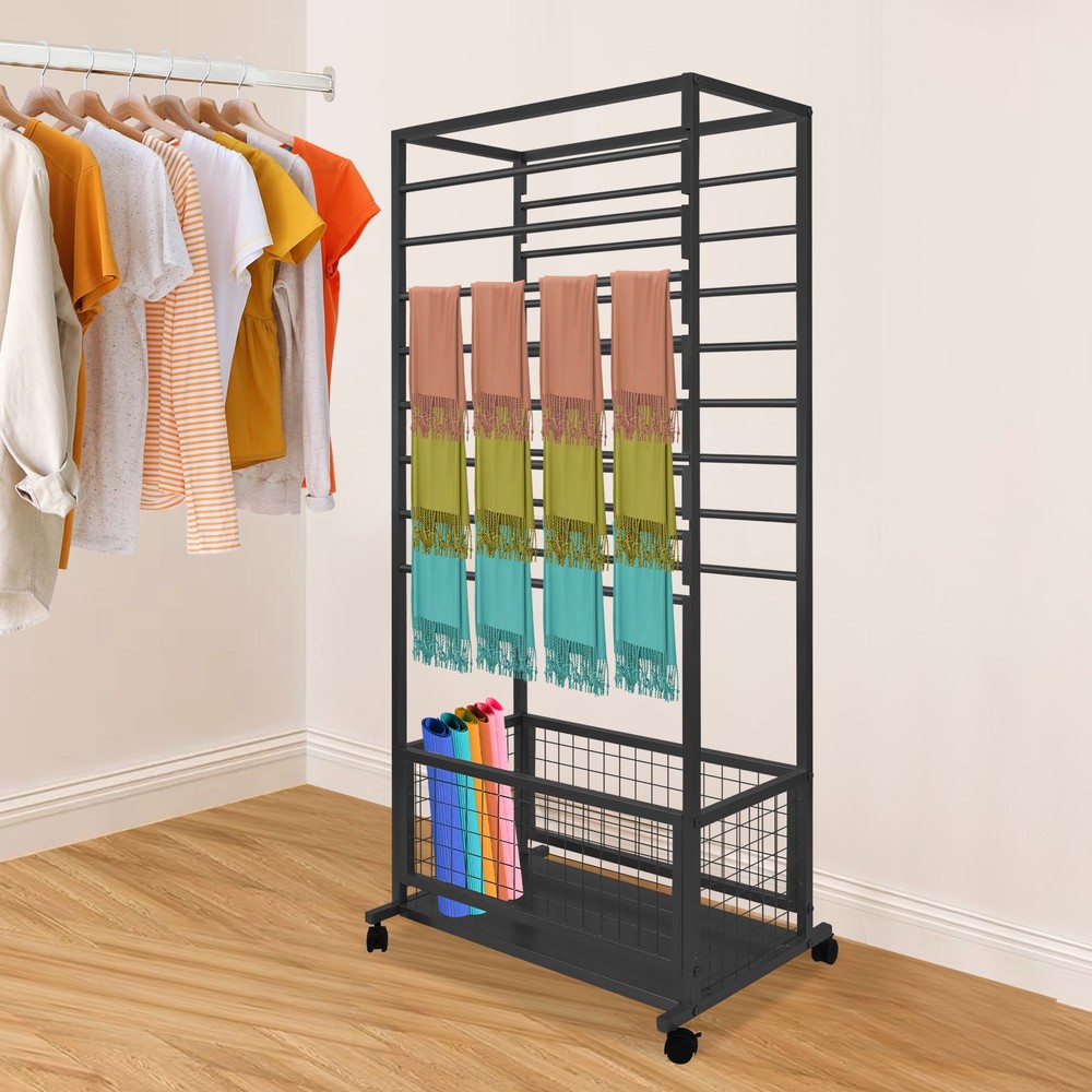 16-Layer Ribbon Display Rack Organizer Rack Storage Shelf Multi-Tier Organizer