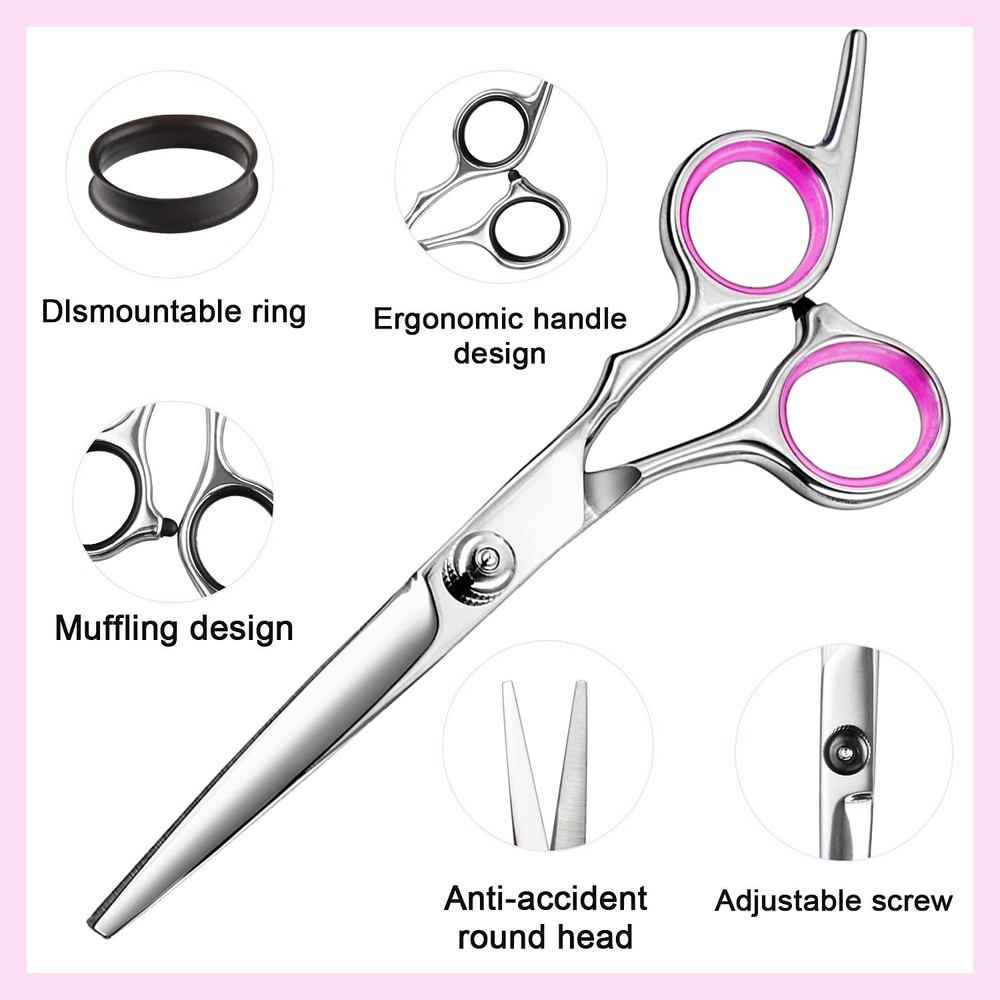 All-in-One Hair Cutting Kit with Professional Scissors