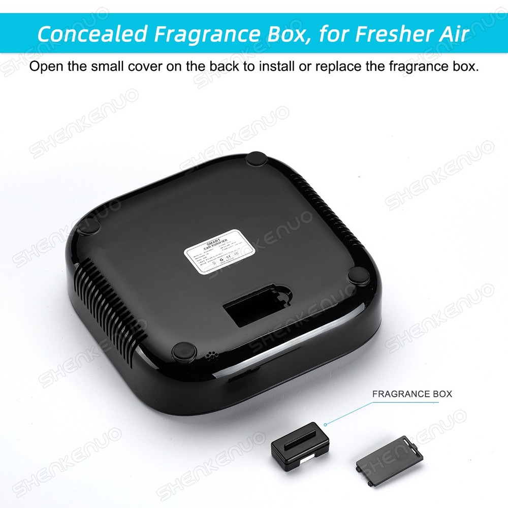 BRAND NEW Smart Car Air Purifier Ionizer Black,Strong Deodorization