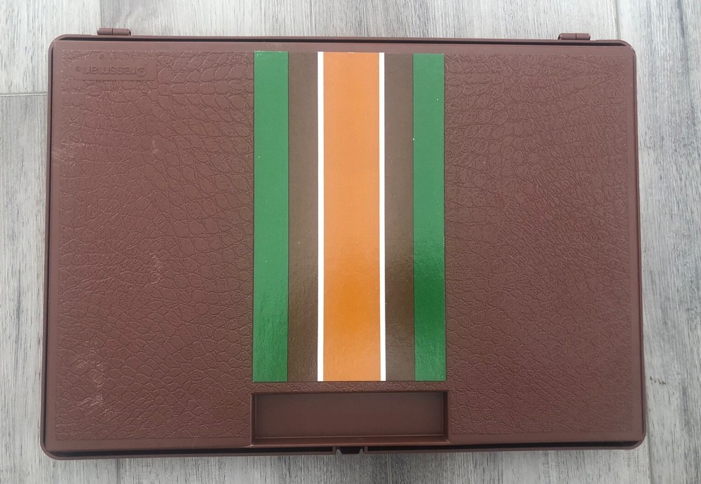 Vtg 1981 Pressman Backgammon Game Complete And Nice Box Fair