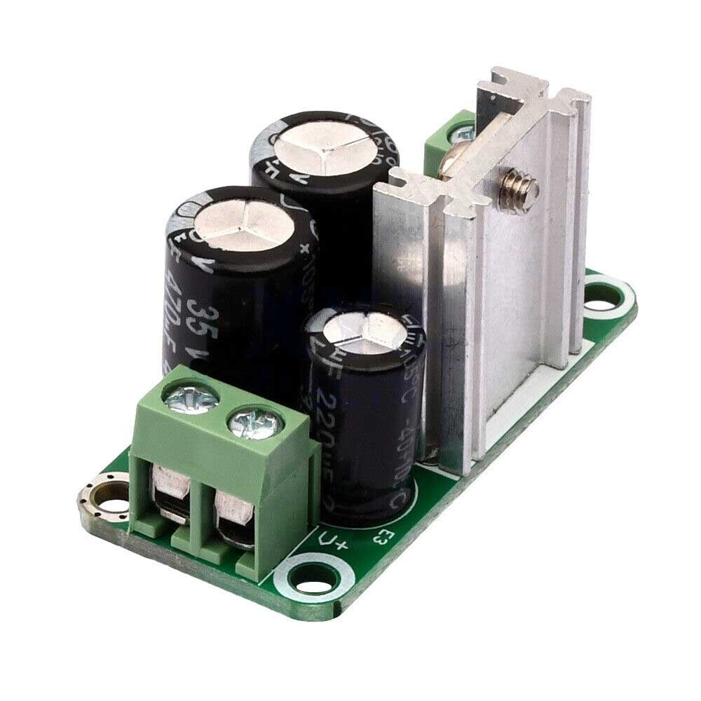 10PCS Single Regulated Power Supply Module AC to DC 12V Rectifier Filter Board