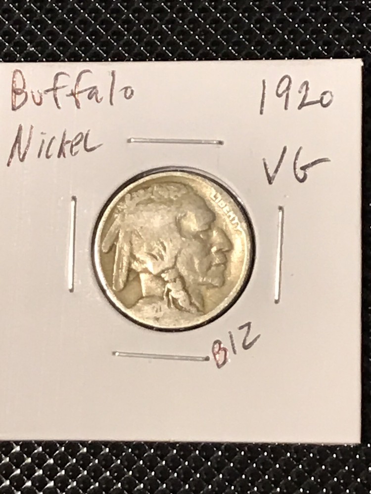 1920 Buffalo Nickel VG