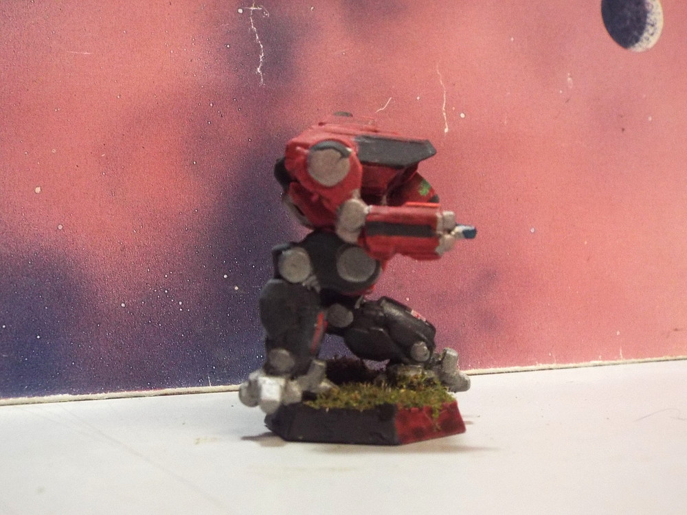 BATTLETECH WARHAWK MECH [KELL HOUNDS] (3D RESIN, PAINTED)