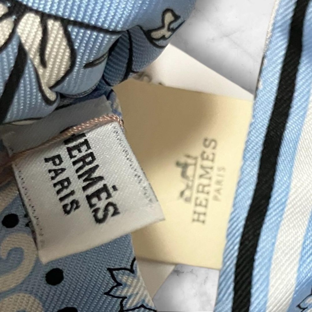 Hermès Unused Papillon Bow Tie with Tag Men's Accessory