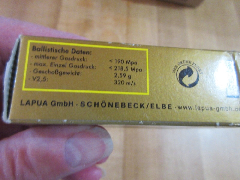 Empty Ammo Box Standard Plus 22 long Rifle Schonebeck Germany (W17) #45
