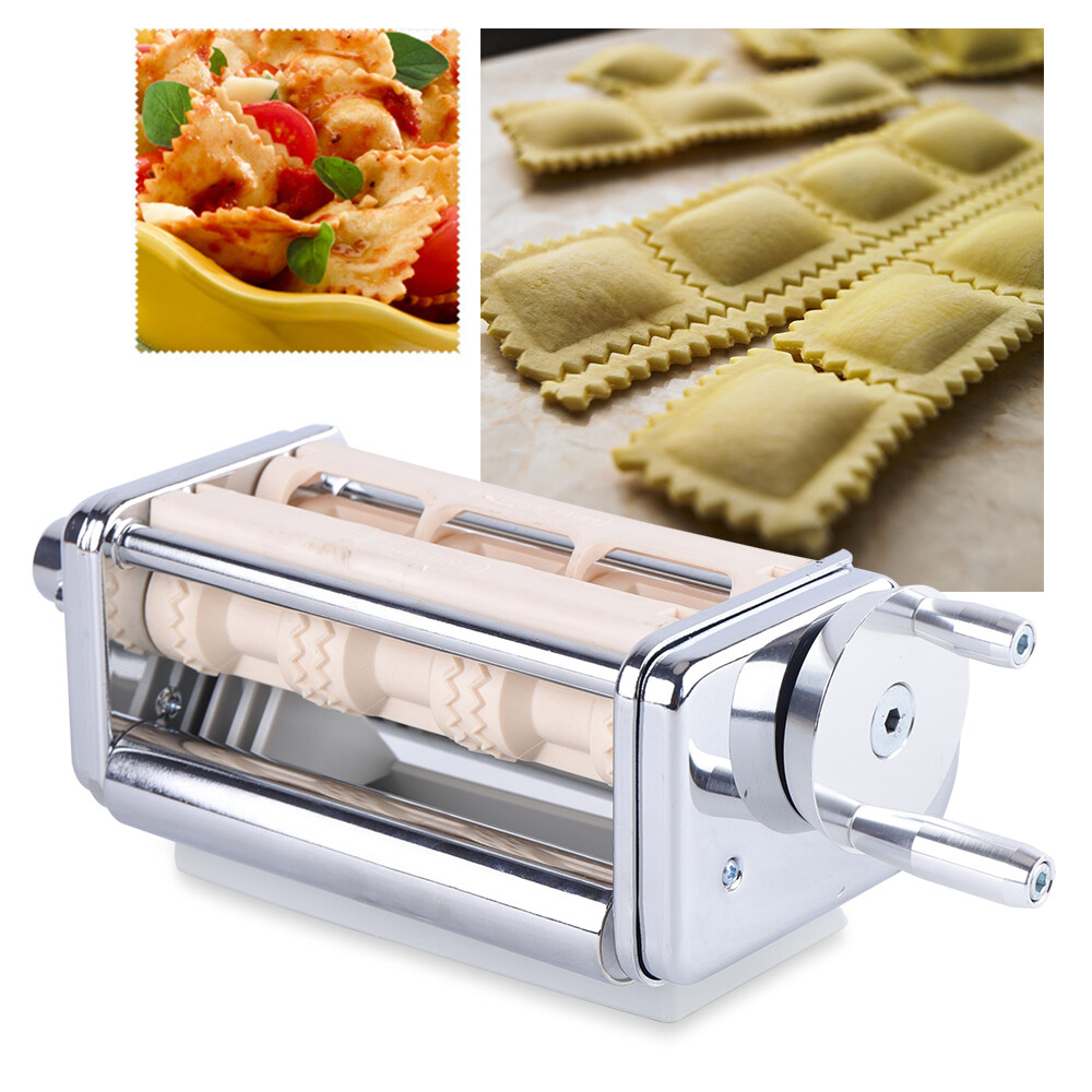 New Pasta Roller & Cutter Attachment Set & Ravioli Maker Stand Mixer
