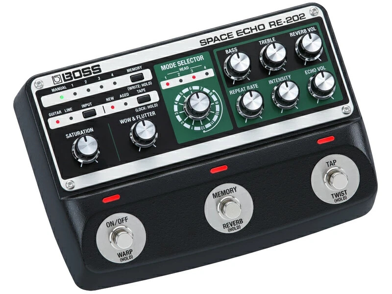 Boss RE-202 Space Echo Guitar Effects Pedal New