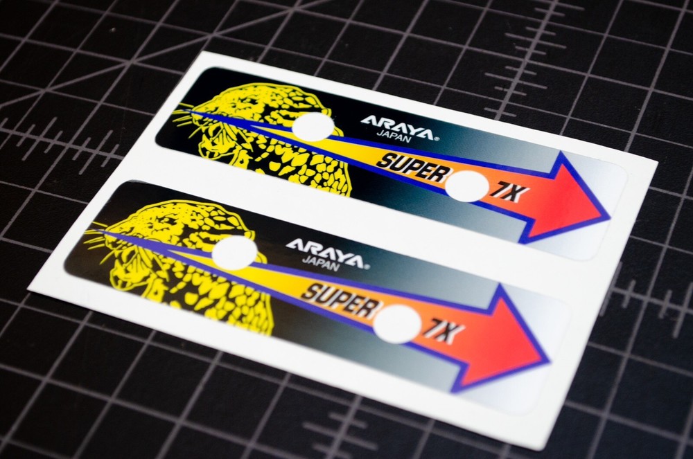 Araya Super 7x Hoop Decals (36H)