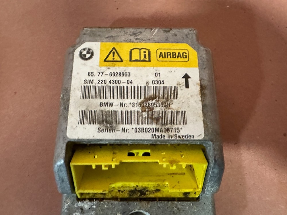 BMW E85 Z4 Main Safety Control Module Computer Unit OEM #TNH