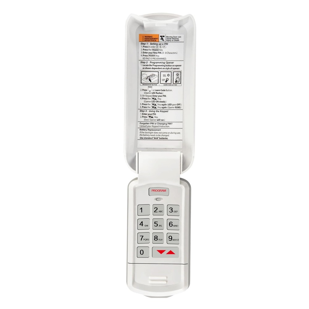 OKP-BX Wireless Overhead Door Keypad - with Legacy Python Odyssey Destiny Pha...